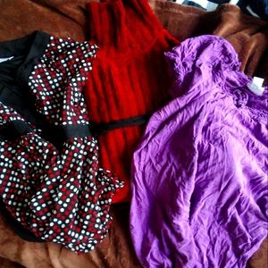 Lot of three Motherhood medium tops